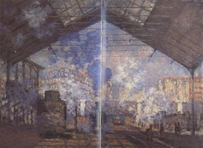 Claude Monet Gare Saint-Lazare (nn02) oil painting image